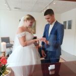 Heirat in Dänemark July 2021, Bineli